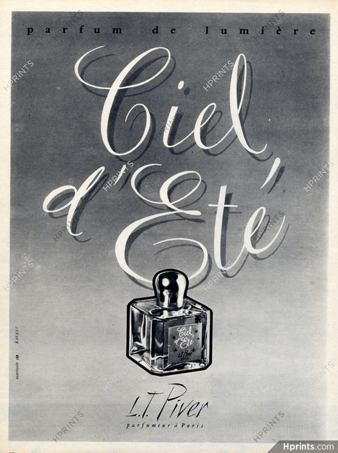 Piver L.T. (Perfumes) 1959 Ciel D'été