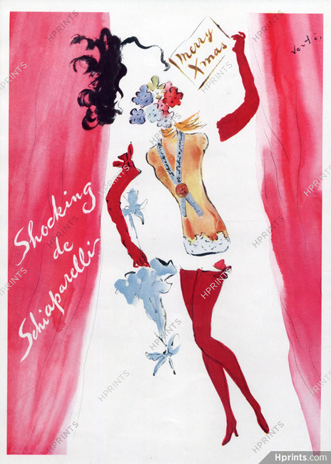 Schiaparelli (Perfumes) 1941 Shocking, Marcel Vertès