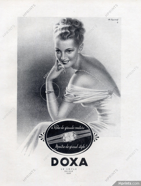 Doxa (Watches) 1949 Charles Lemmel