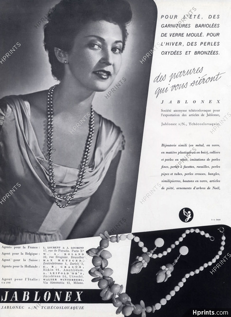 Jablonex (Jewels) 1953 Necklace