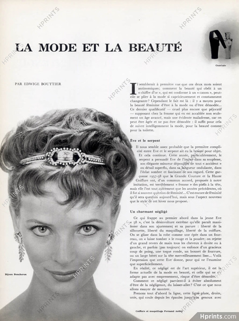 Boucheron 1957 Earrings, Diadème