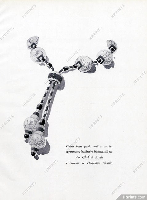 Van Cleef & Arpels 1931 Necklace, Exposition Coloniale