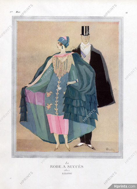 Lucien Lelong 1924 Evening Gown, Charles Martin