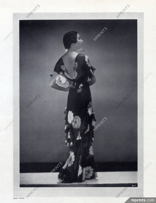 Jean Patou 1931 Summer Dress, Scaioni