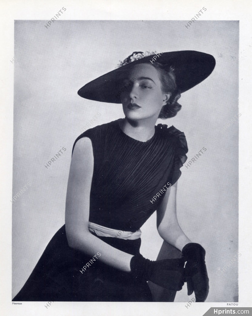 Jean Patou 1937 Harry Meerson, Fashion Photography