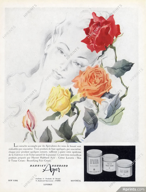 Harriet Hubbard Ayer (Cosmetics) 1947