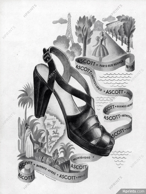 Ascott (Shoes) 1946 Maurice Tranchant