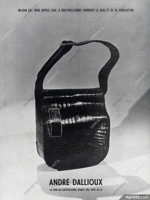 André Dallioux (Handbags) 1948