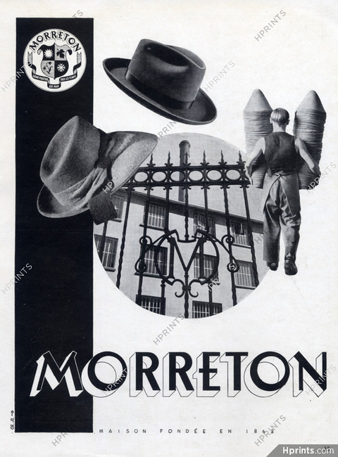 Morreton (Hats) 1947 Charles Lemmel