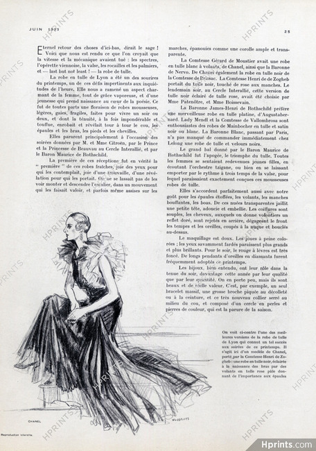 Chanel 1933 Evening Gown, Porter Woodruff