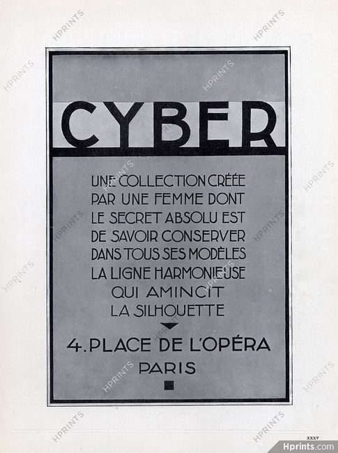 Cyber 1927 Address 4 Place de l'Opéra, Paris