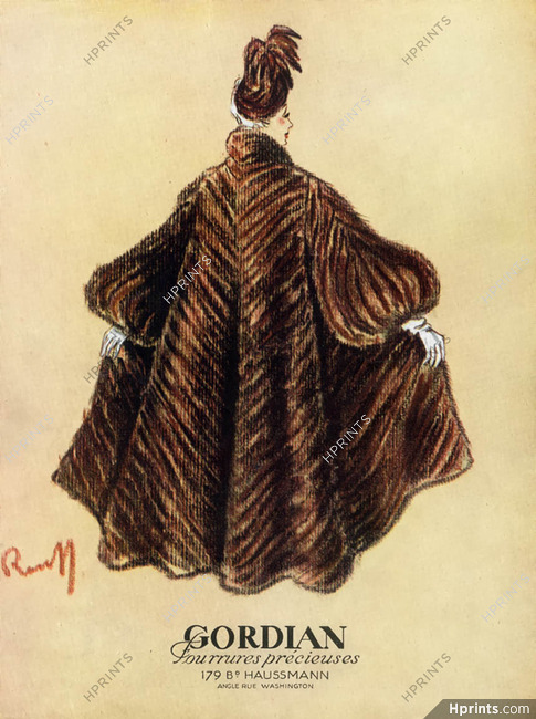 Gordian (Furs) 1947 Fur Coat