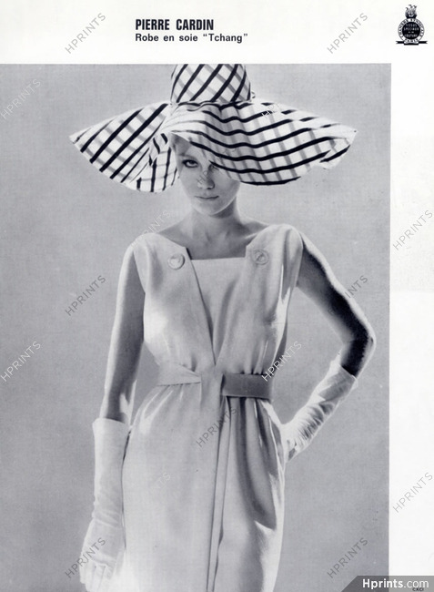 Pierre Cardin 1963 Summer Dress Fashion Photography
