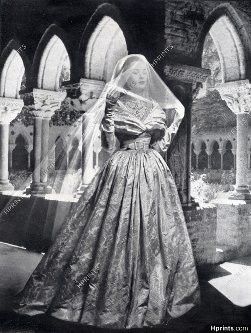 Christian Dior 1948 Wedding Dress