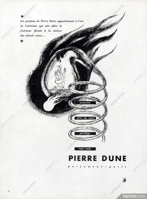 Pierre Dune (Perfumes) 1946