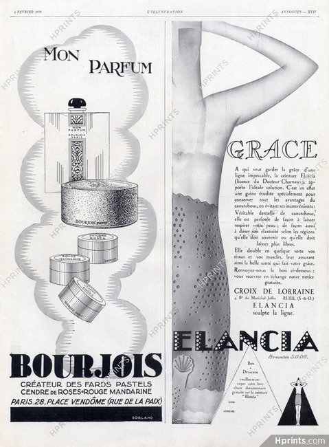 Bourjois (Perfumes) 1928 Mon Parfum