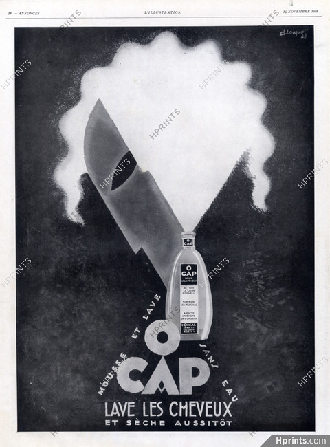 Ocap - L'Oréal 1928 Affiche Art Déco, Charles Loupot