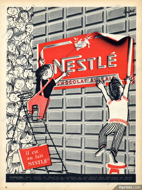 Nestlé (Chocolates) 1957 Lambert