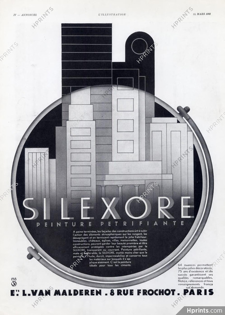 Silexore 1931 Ets L.Van Malderen