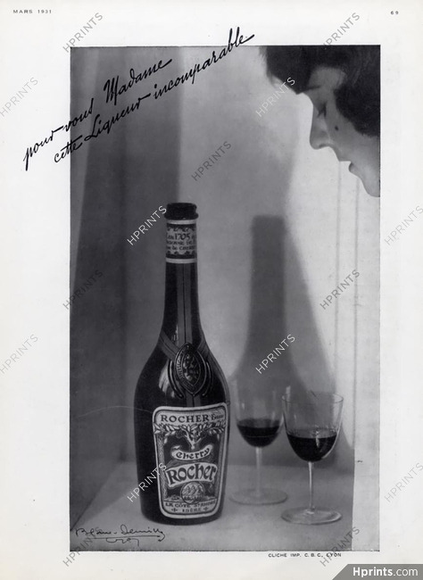 Cherry Rocher 1931 Photo Blanc Demilly