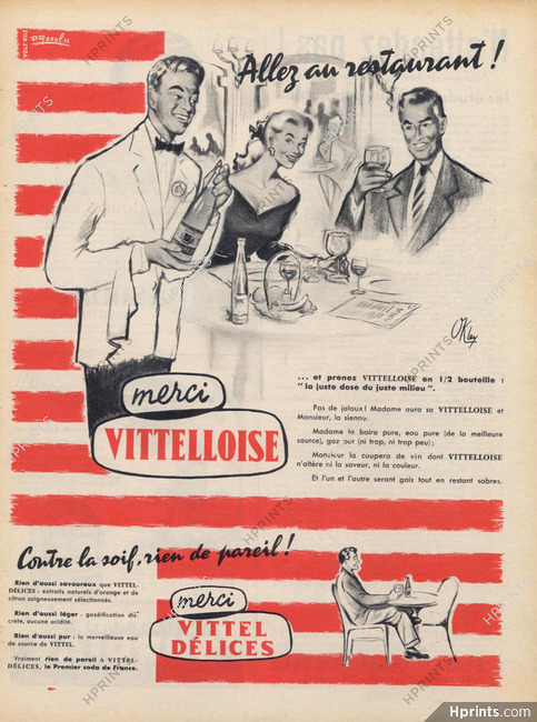 Vittelloise (Drinks) 1959 Okley