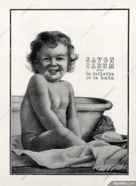 Savon Cadum 1914 Bébé Cadum, Baby Cadum