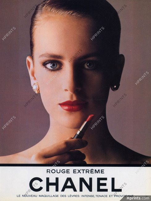 Chanel (Cosmetics) 1983 Lipstick — Cosmetics — Advertisement