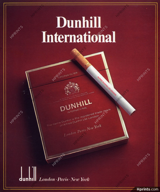 alfred dunhill tobacco