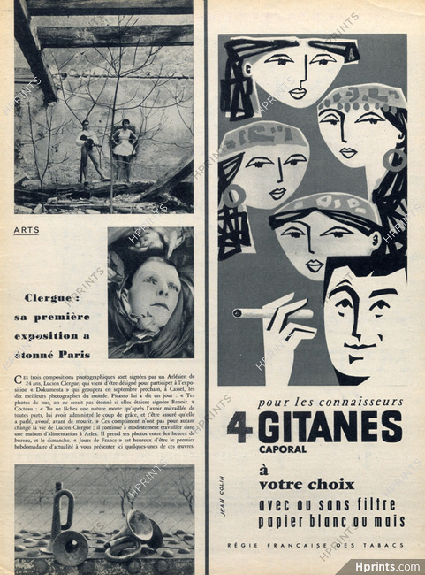 Gitanes (Tobacco) 1959 Jean Colin