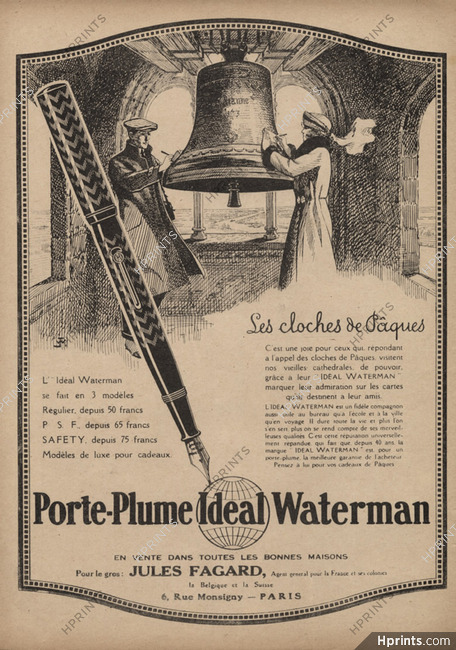 Waterman (Pens) 1923 Wanko