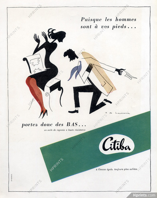 Citiba (Stockings) 1947 Raymond De Lavererie