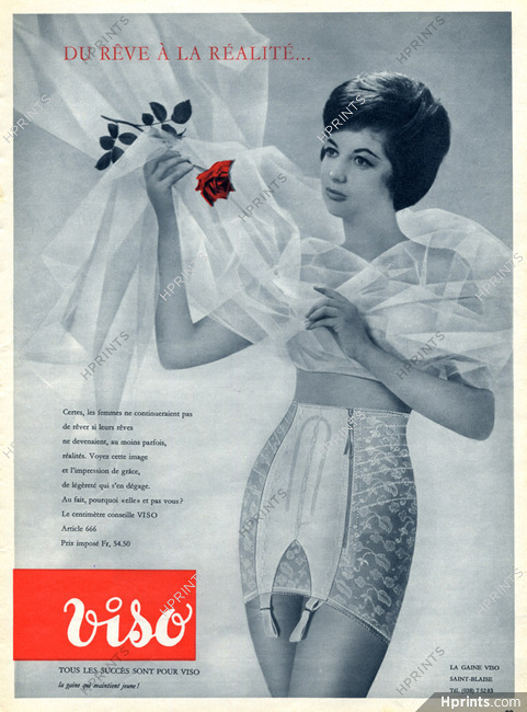 Magicool Girdles, Vintage Print Ad