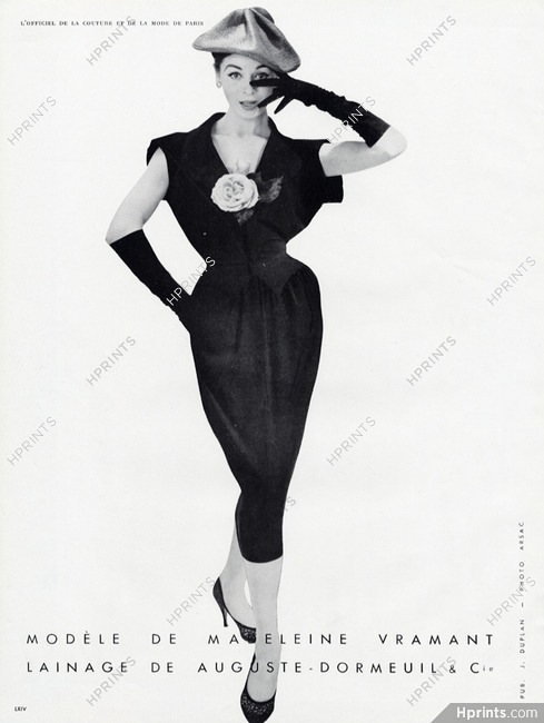Madeleine Vramant 1957 Arsac
