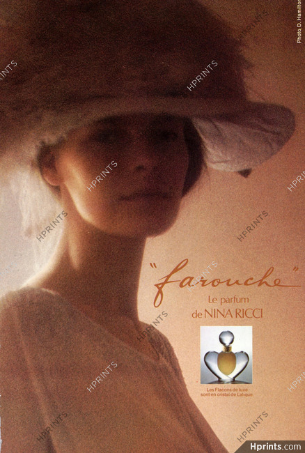Nina Ricci (Perfumes) 1977 Farouche, Hamilton