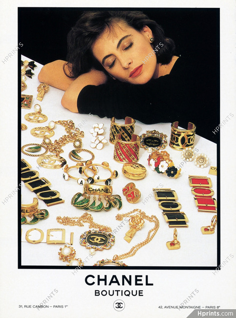Chanel (Jewels) 1988 Inès de la Fressange