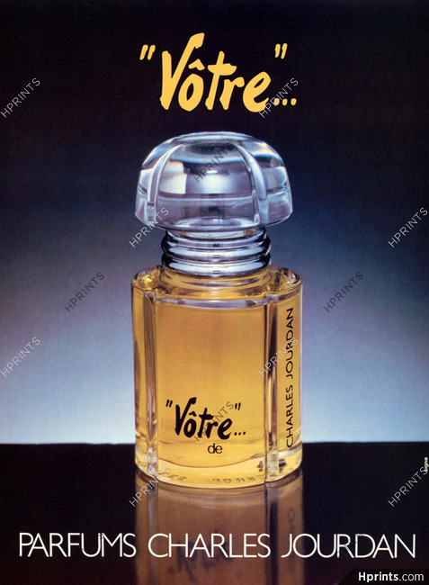 Charles Jourdan (Perfumes) 1980 Vôtre
