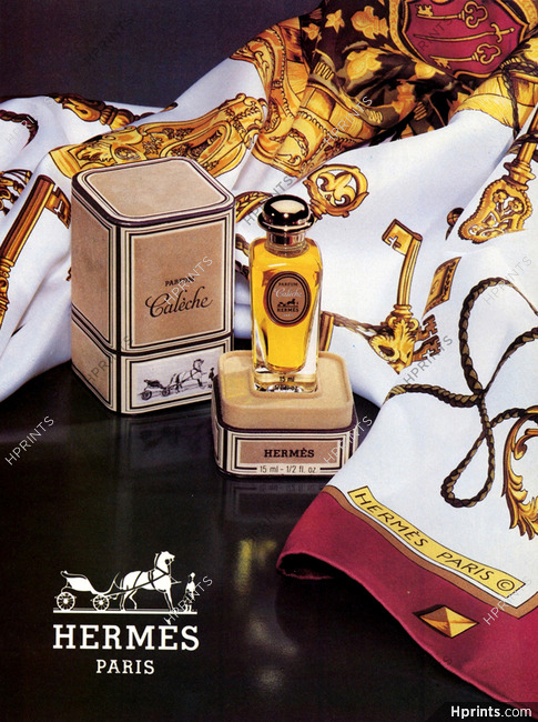 Hermès (Perfumes & Carré) 1983 Calèche, Scarf