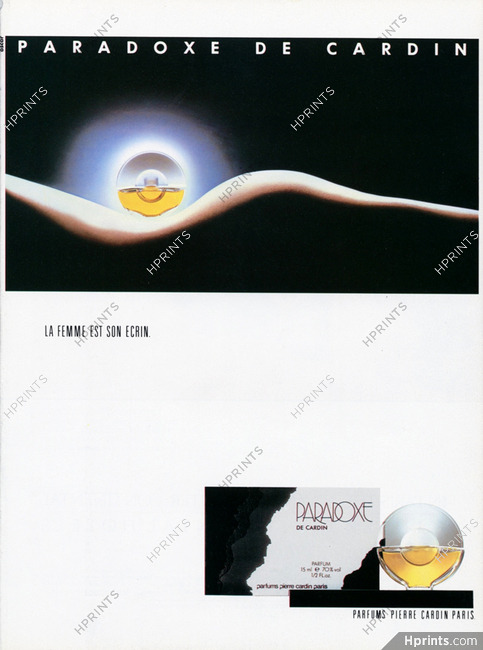 Pierre Cardin (Perfumes) 1984 Paradoxe