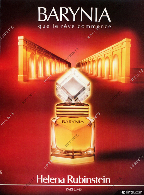 Helena Rubinstein (Perfumes) 1985 Barynia