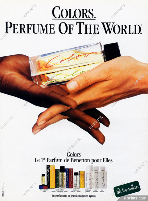 Benetton (Perfumes) 1988 Colors