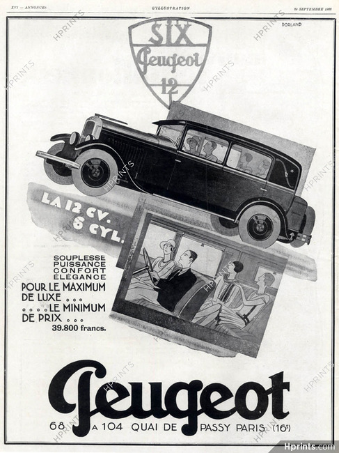 Peugeot (Cars) 1928