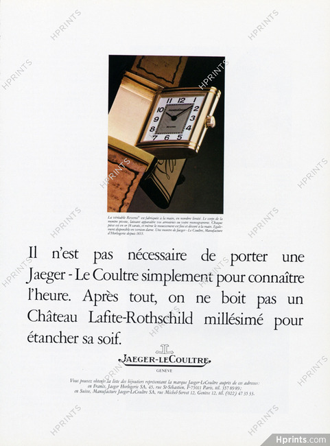 Jaeger-leCoultre 1981 Model Reverso Gold