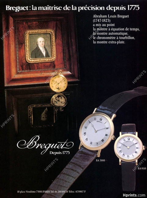 Breguet (Watches) 1982 BA3000, BA8110