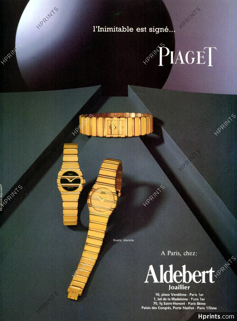 Piaget 1982 Quartz