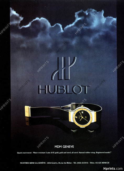 Hublot (Watches) 1986 MDM Geneve