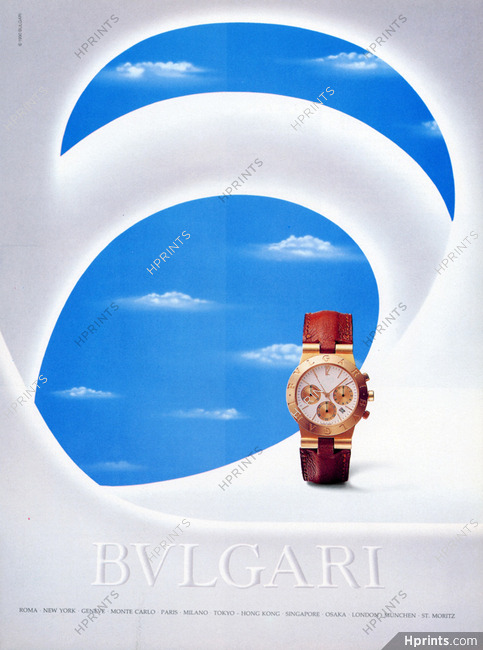 bvlgari watches 1990