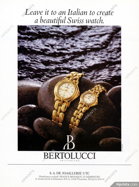 Bertolucci (Watches) 1991