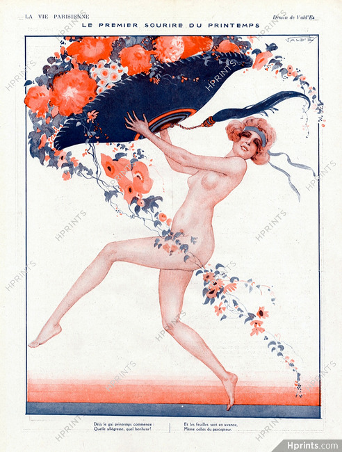 Vald'Es 1921 Le Premier Sourire du Printemps Nude Spring