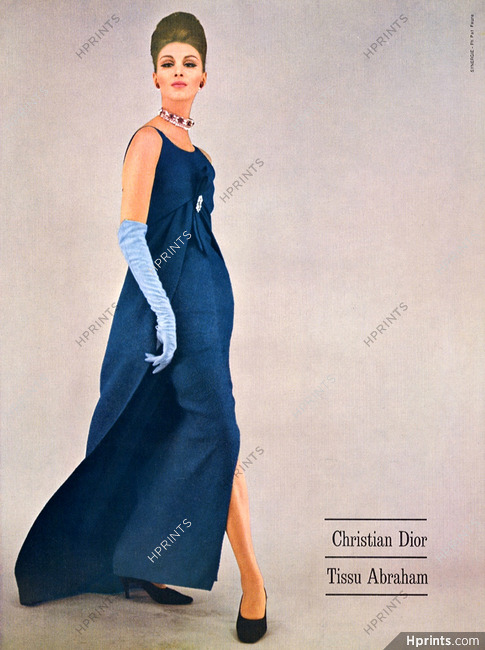 Christian Dior 1962 Evening Gown Fashion Photography