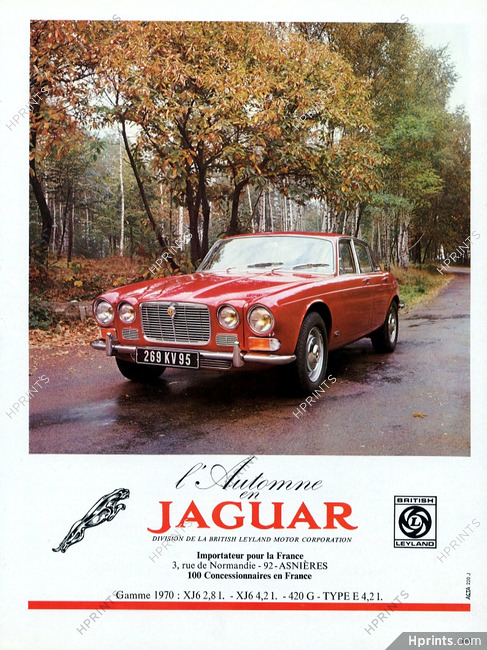 Jaguar (Cars) 1970